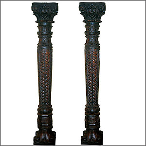 Hand Carved Columns