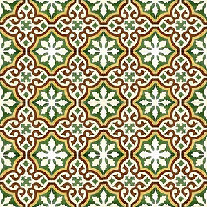 Moroccan Encaustic Tile 283011