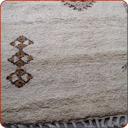 A true Berber carpet A Berber carpet similar to the one I bought in Morocco and later ruined