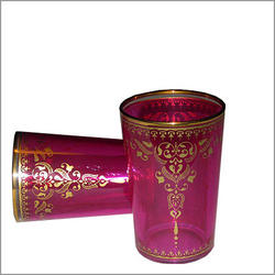 Arabismo Moroccan Tea Glasses - Fuschia