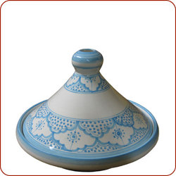 Salma White Serving Tagine 