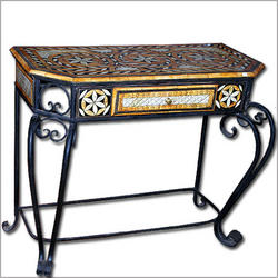 Marrakesh Bone Moroccan Console Table