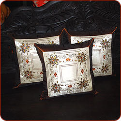 Jeweled Copper Pillows 
