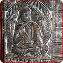 Carved Buddha Armoire