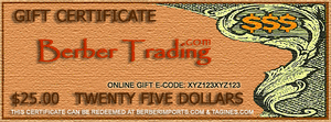 Gift Certificate in $25 Increments