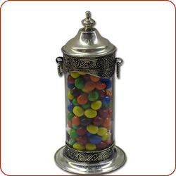 Moroccan Glass Canister