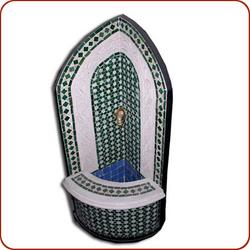 Mosaic Tile Corner Fountain