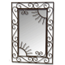 Tafoukt Wrought Iron Mirror
