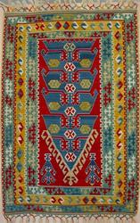 Anatolian Fine Kilim 3'10x5'7