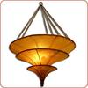 Ouzoud 3 tier Henna Chandelier