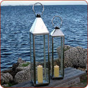 Mogador Nickel Moroccan Lanterns