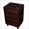 Carved Teak Night Stand
