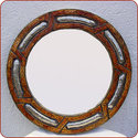 Round Bone Mirror