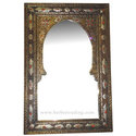 Oversized Tissa Silver Mirror