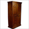 Carved Teak Armoire 