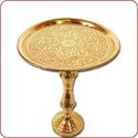 Moroccan Brass Tea Table