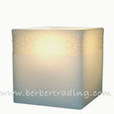 Charif Carved Scented Candle Luminary