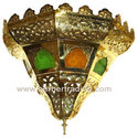 Oversized Royal Brass Wall Sconce