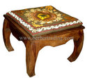 Suzani Large & Low Opium stool