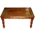 Inlaid coffee table