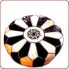Dual Tone Poof Hassock