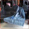 Blue Wool Pashmina