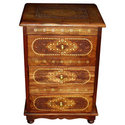 Inlaid night stand