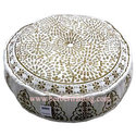 Tarz Moorish Poof - Cream