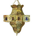 Fez Star Moroccan Hanging Lamp
