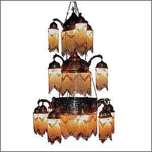 Damscus Chandelier 19 