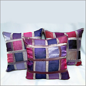 Organdi Chess Pillow