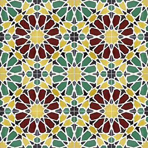 Moroccan Encaustic Tile 283005