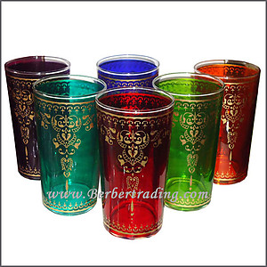 Arabesco Tea Glasses