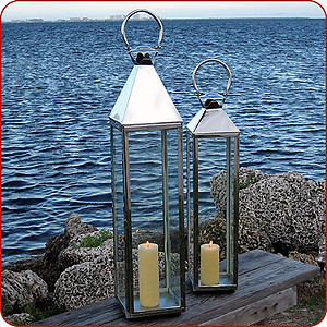 Mogador Nickel Lanterns