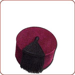 Authentic Moroccan Fez Hat