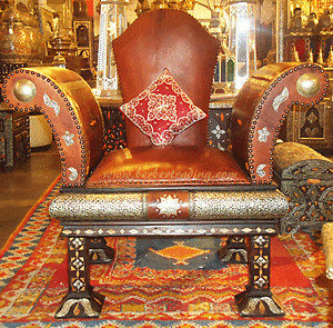 Moresque Moroccan Bench