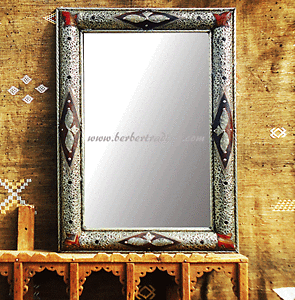 Marjan Silver Mirror
