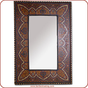 Badia Paintedwood Mirror