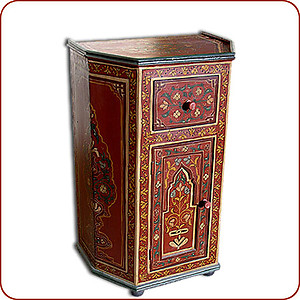 Hand Painted Cabinet