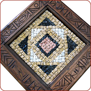 Dchira Square Mosaik Table
