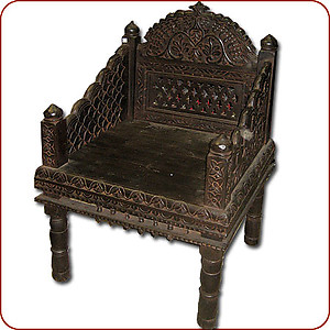 Mogul Carved Chair