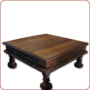 Carved Bajot Table