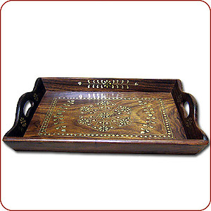 Inlaid Serving Tray