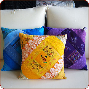 Lace Embroidered Pillow