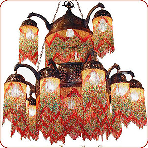 Damascus Chandelier 2-15