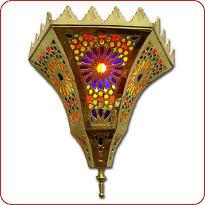 Arabesque Brass Wall Sconce