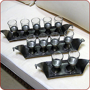 Iron Candle Holders Set