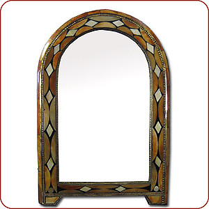 Arched Bone Mirror