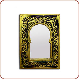 Brass Arch Mirror