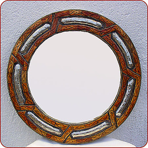 Round Bone Mirror